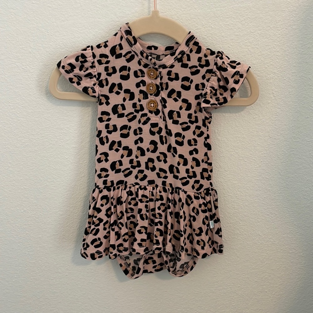 Posh Peanut skirted bodysuit